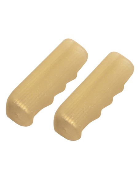 Custom Grips 7/8 long 116mm Kraton Rubber Sparkle/Gold.